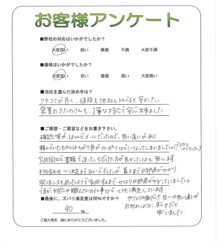 お客様レビュー