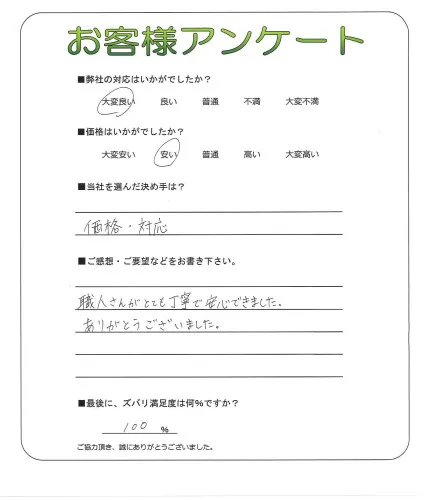 お客様レビュー