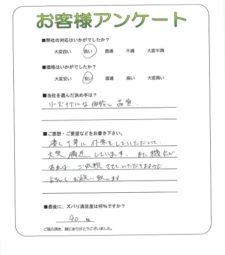 お客様レビュー