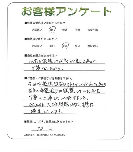 お客様レビュー