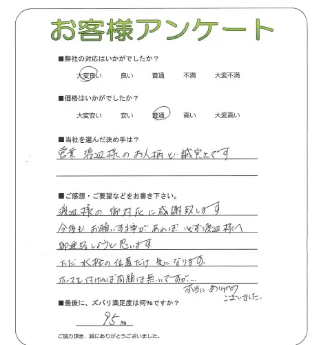 お客様レビュー