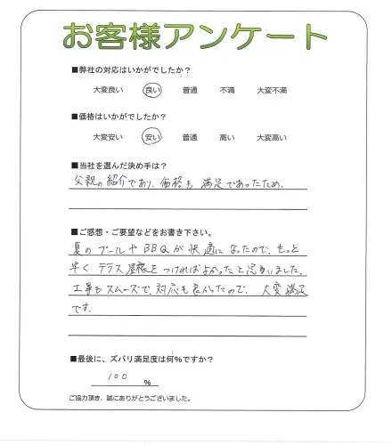 お客様レビュー