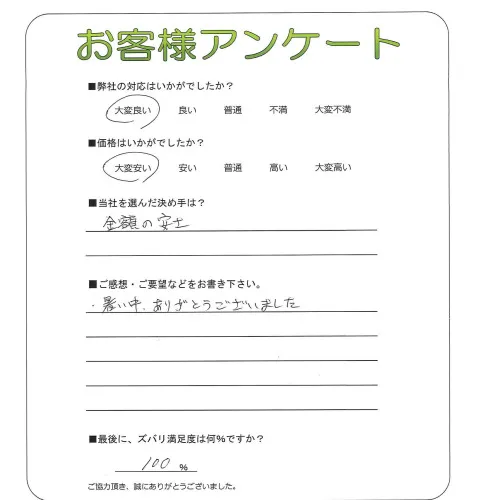 お客様レビュー