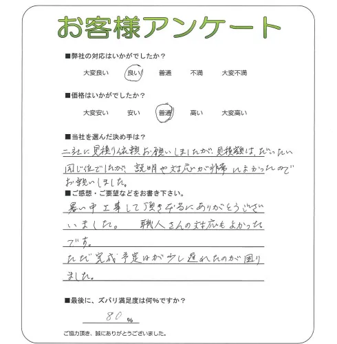 お客様レビュー