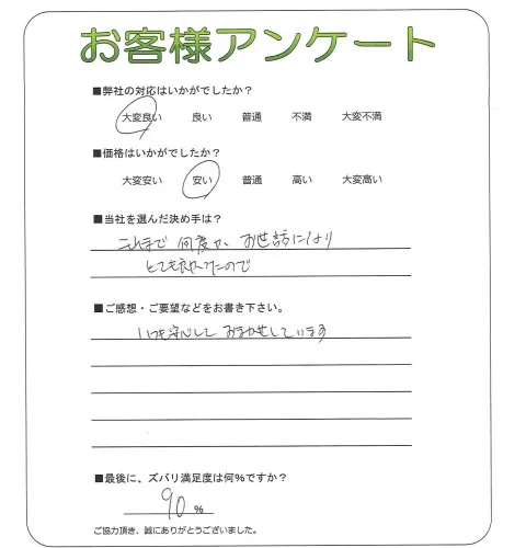 お客様レビュー