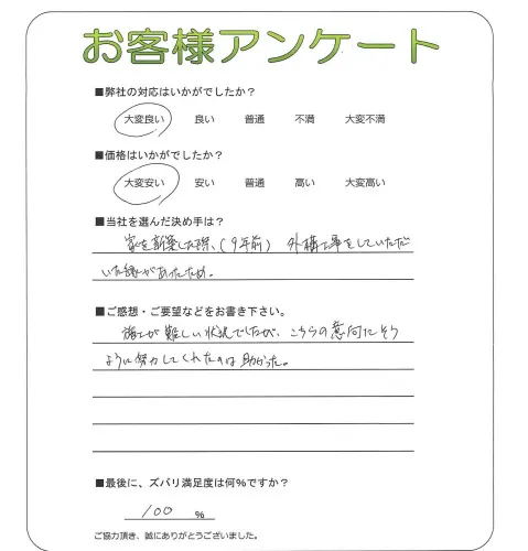 お客様レビュー