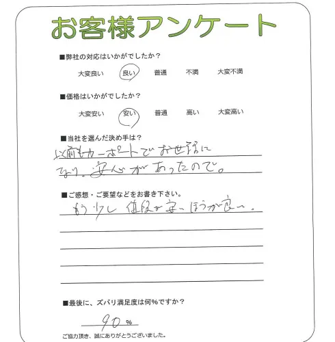 お客様レビュー