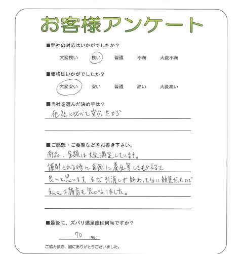 お客様レビュー