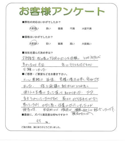 お客様レビュー