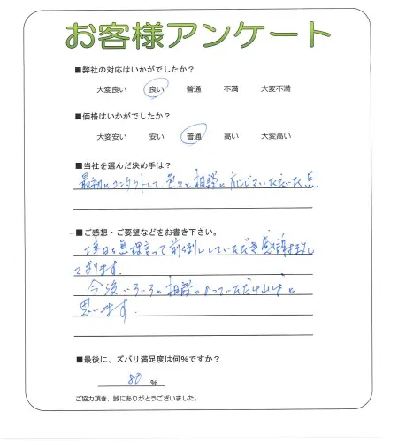 お客様レビュー