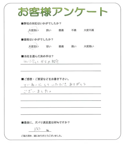 お客様レビュー