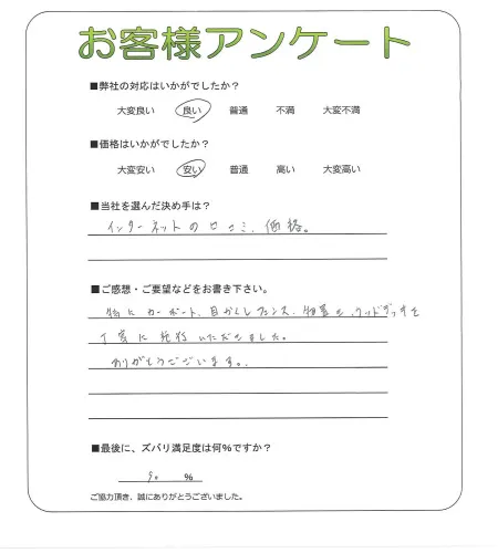 お客様レビュー