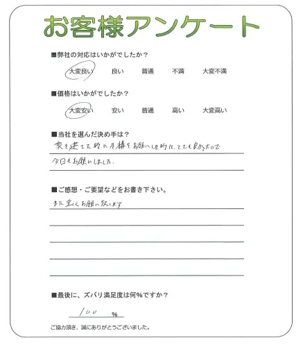 お客様レビュー