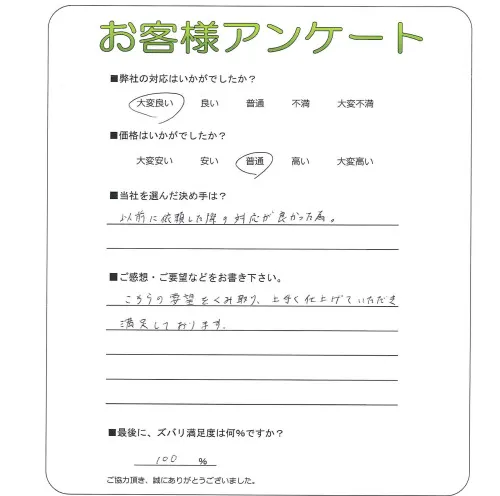 お客様レビュー