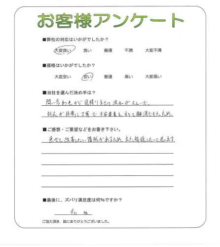 お客様レビュー