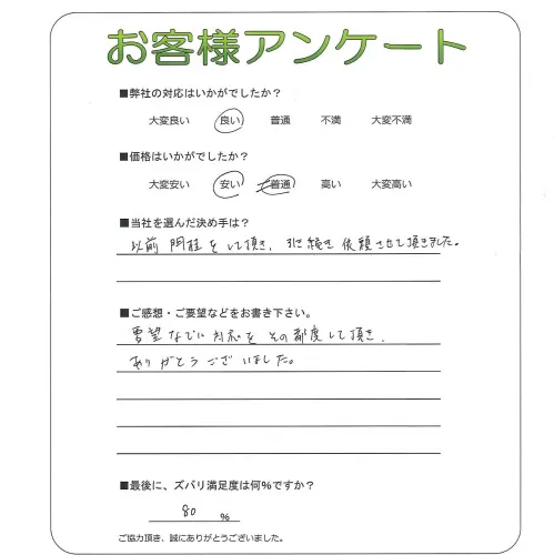 お客様レビュー