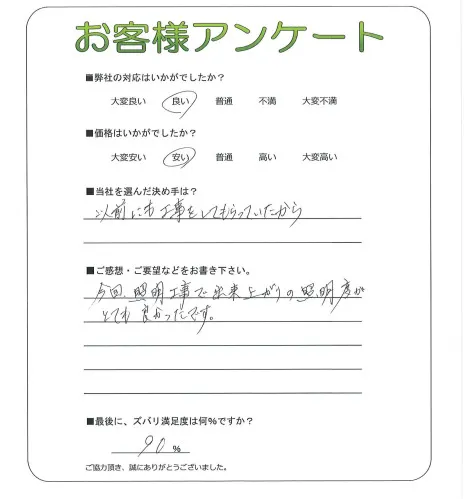 お客様レビュー