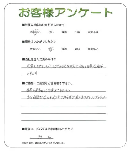 お客様レビュー