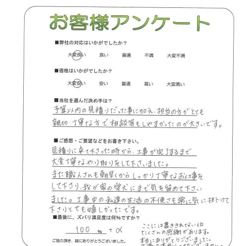 お客様レビュー