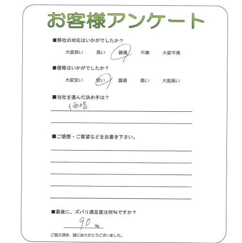 お客様レビュー