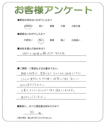 お客様レビュー