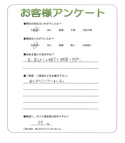 お客様レビュー