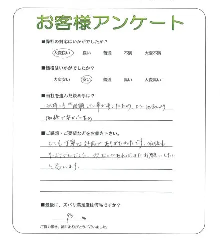 お客様レビュー