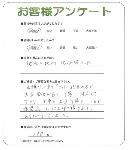 お客様レビュー