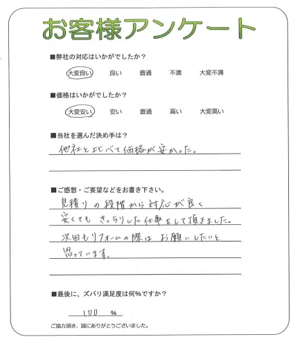 お客様レビュー