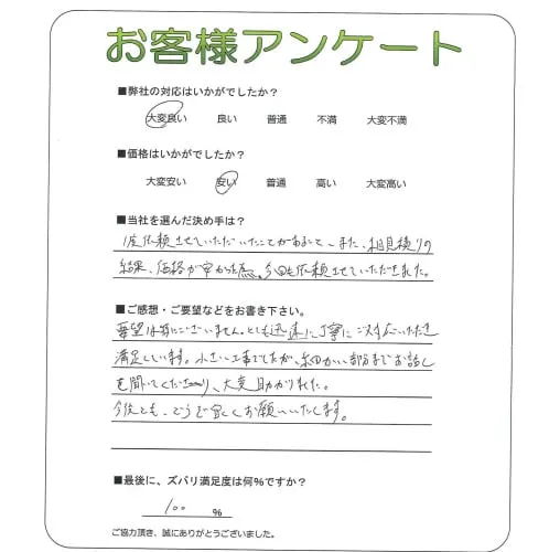 お客様レビュー