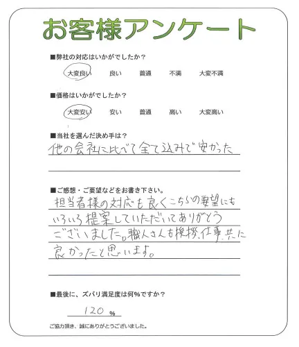 お客様レビュー