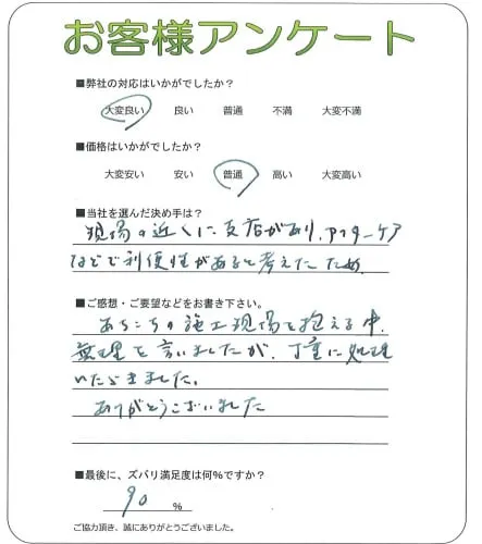 お客様レビュー