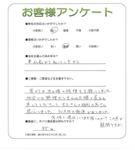 お客様レビュー