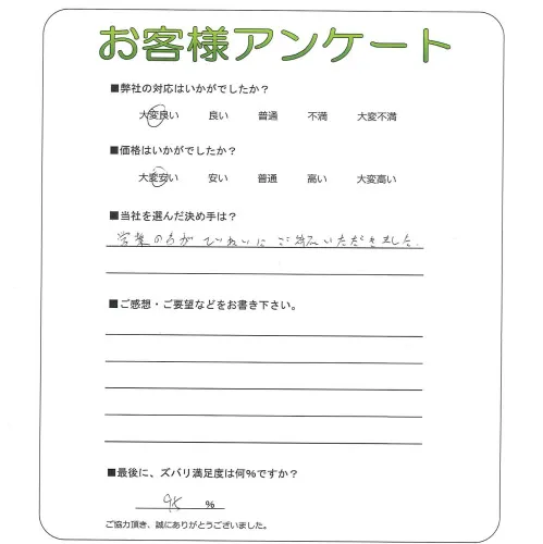 お客様レビュー