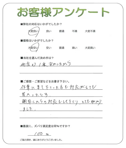 お客様レビュー