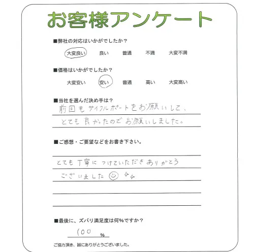 お客様レビュー