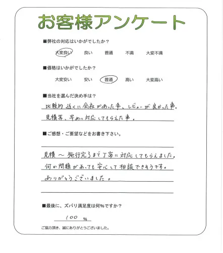 お客様レビュー