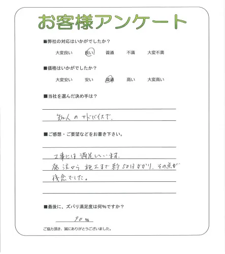 お客様レビュー