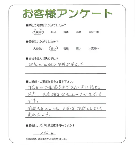 お客様レビュー