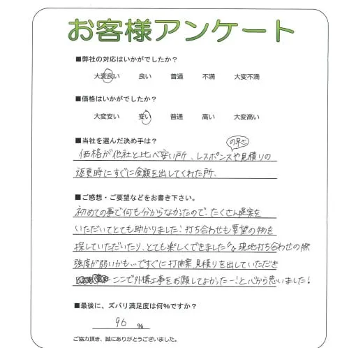 お客様レビュー