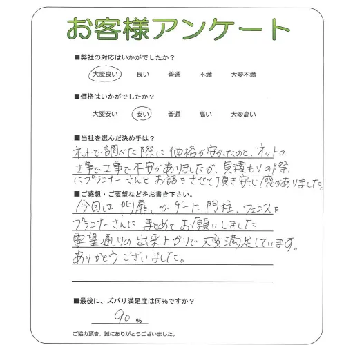 お客様レビュー