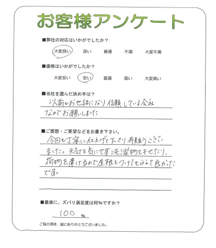 お客様レビュー