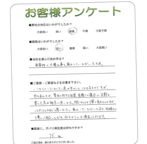 お客様レビュー