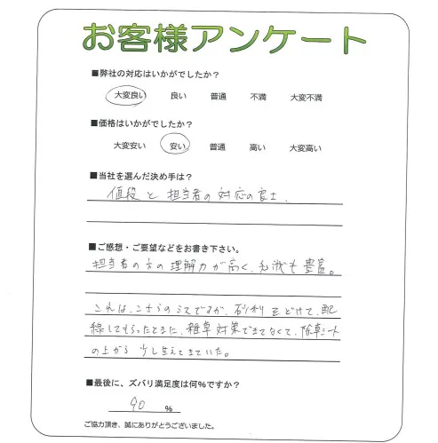 お客様レビュー