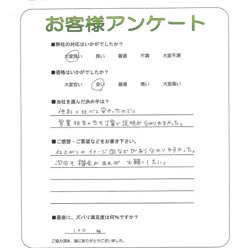 お客様レビュー