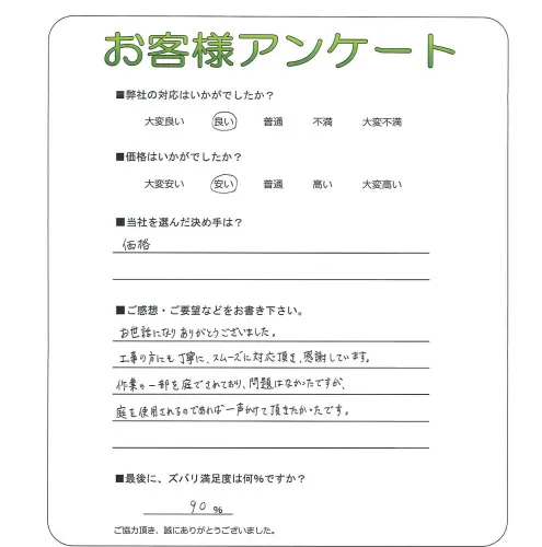 お客様レビュー