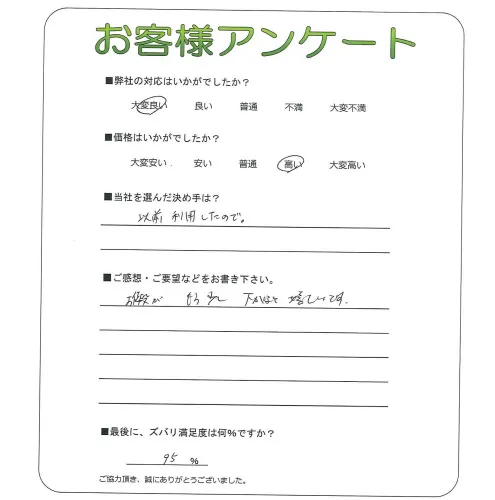 お客様レビュー