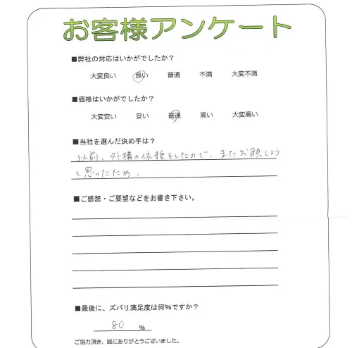 お客様レビュー