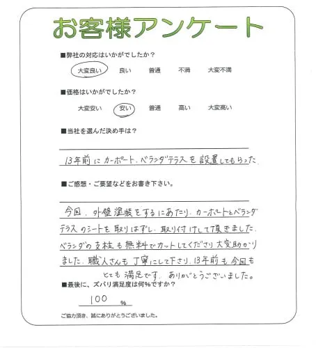 お客様レビュー