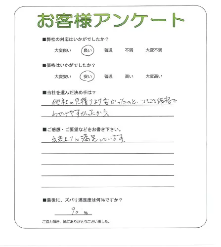 お客様レビュー